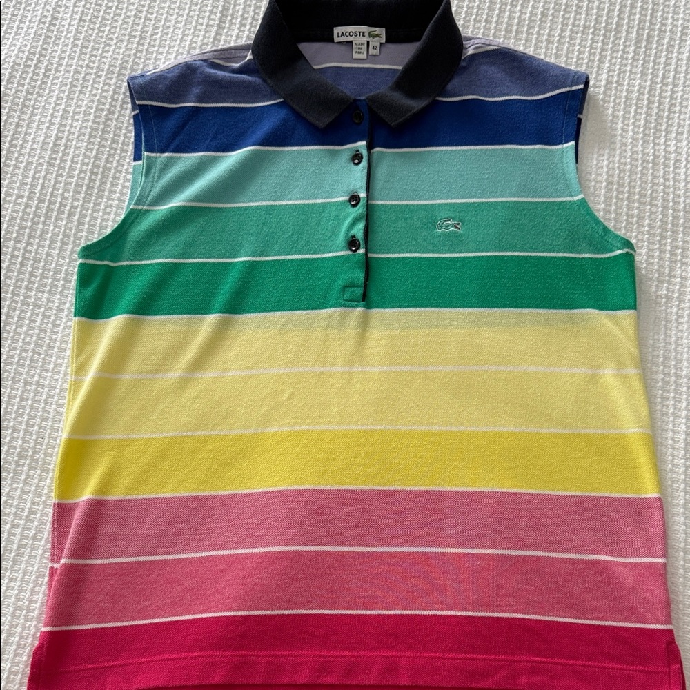 Lacoste Rainbow Polo Tank